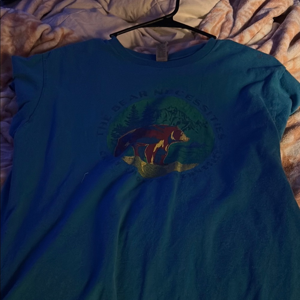 Gildan Blue Short Sleeve Tee